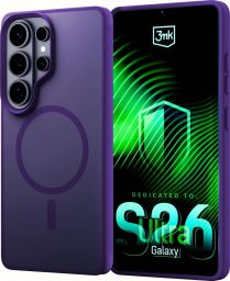 3mk MagCase for Samsung Galaxy S26 Ultra Smoke Purple
