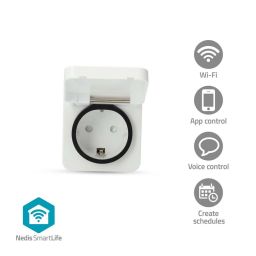 Nedis SmartLife Smart Plug IP44 3680W White