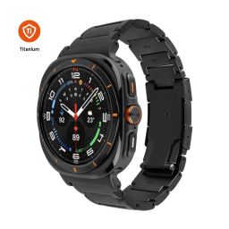 FIXED Titán óraszíj Samsung Galaxy Watch Ultra okosórához, fekete