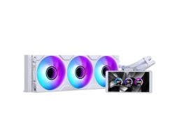 PHANTEKS Glacier One 360M25Gen2-LCD DRGB AiO CPU hűtő - 360 mm, fehér