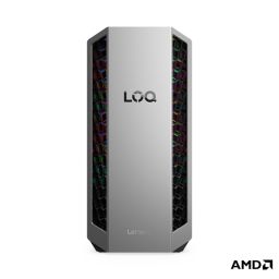LENOVO LOQ Tower 26ADR10, AMD Ryzen 7 8745HX, 32GB, 1TB, RTX 5060Ti 8GB, NoOS, Luna Grey + Eclipse Black