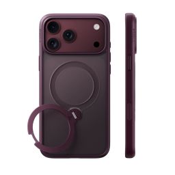 Torras Ostand Q3 Spin case for iPhone 18 Pro Purple