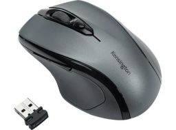 Kensington ProFit vezeték nélküli, optikai egér, kompakt méret, szürke