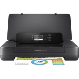 HP Tintasugaras Nyomtató Officejet 200 mobil printer, USB/WIFI, A4, 10lap/perc (FF, ISO), Hordozható, Akku