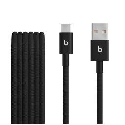 Apple Beats USB-A to USB-C Woven Cable 1,5m Bolt Black (Two-Pack)