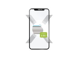 FIXED Armor Full Cover 2,5D Tempered Glass with applicator for Apple iPhone 15 Pro Max, black