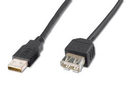 Assmann USB extension cable, type A