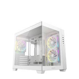 DeepCool CG330 3F WH Tempered Glass White