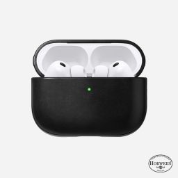 Nomad Modern Leather Case (Horween) for Airpods Pro 3 Black