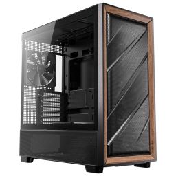 Számítógépház Antec Flux, Midi-Tower, E-ATX, edzett üveg – fekete