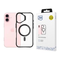 3mk Satin Armor MagCase átlátszó, TPU és PC anyagú telefontok Apple iPhone 16