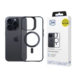 3mk Satin Armor MagCase átlátszó, TPU és PC anyagú telefontok Apple iPhone 14 Pro Max