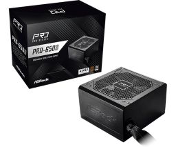 ASRock PRO-650B 650W 80 PLUS BRONZE tápegység