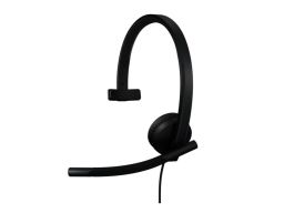 Logitech H570E Teams USB-C Mono Headset Black