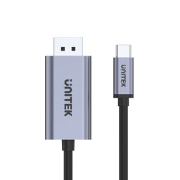 Unitek 4K 60Hz USB-C to DisplayPort 1.2 Cable 2m Space Grey