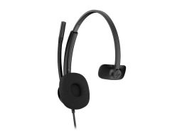 HP Poly Mission 415 Monaural USB Wired Headset Classic Black