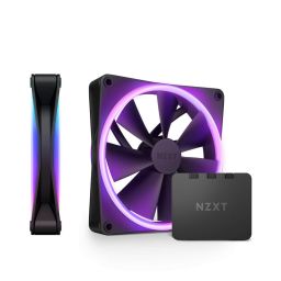 NZXT F140 RGB DUO Twin Pack Black