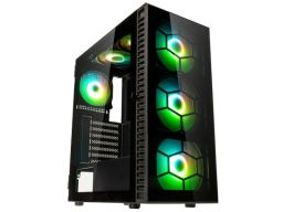 Számítógépház Kolink Observatory HF Plus Glass ARGB, fekete