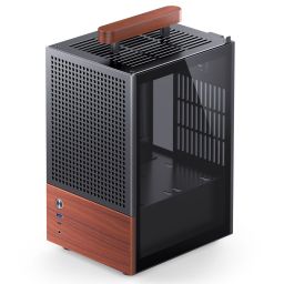 Számítógépház Jonsbo  T6 mini-ITX, fekete