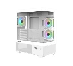 Zalman Chronix V2 RGB Tempered Glass White