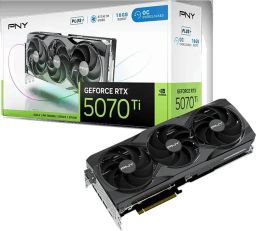 PNY GeForce RTX5070TI 16GB DDR7 GAMING TRIPLE FAN PLUS OC