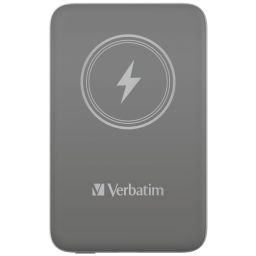 Verbatim Charge 'n' Go Magnetic Wireless 10000mAh PowerBank Grey