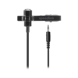 Speedlink SPES Clip-On Microphone Black