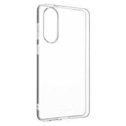 FIXED Slim AntiUV szilikon tok Samsung Galaxy S25 Edge 5G telefonhoz, átlátszó