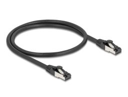 Delock RJ45 hálózati kábel Cat.8.1 S/FTP 0,5 m fekete
