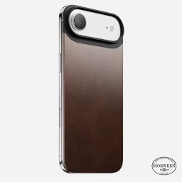 Nomad Magnetic Leather Back (Horween) for iPhone 17 Air Rustic Brown