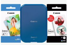 Canon Zoemini 2 Wireless Mobil Fotónyomtató Navy Blue Bundle