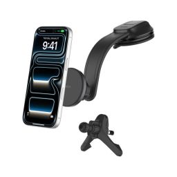 Belkin Magnetic Wireless Charging Car Vent and Dash Mount Black