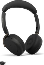 Jabra Evolve3 65 Flex UC Stereo Link390c Wireless Bluetooth Headset Black