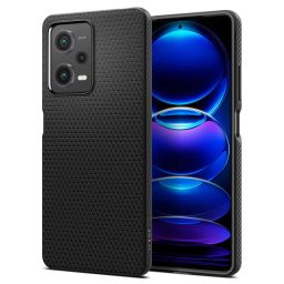 Spigen Liquid Air, black - Xiaomi Redmi Note 12 Pro 5G/POCO X5 Pro 5G