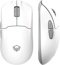Meetion GW38 fehér RGB Bluetooth egér töltővel