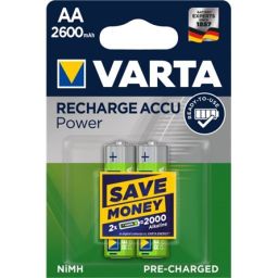 Varta power AA (LR6) 2600mAh NiMH akkumulátor 2db