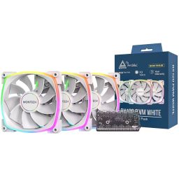 Montech RX120 PWM 3 in 1 Pack White