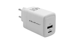 Qoltec GaN 45W Charger White