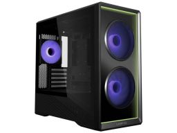 Lian Li Vector V150 mATX számítógépház, edzett üveg - fekete