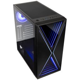 Kolink VOID X ARGB ATX Edzett üveg Fekete