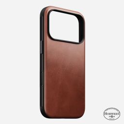 Nomad Modern Horween Leather Case for iPhone 17 Pro Olde Dublin