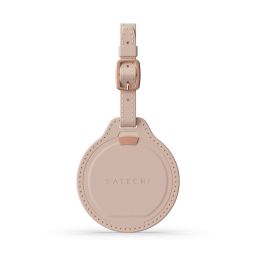 Satechi Vegan-Leather FindAll Luggage Tag Desert Rose