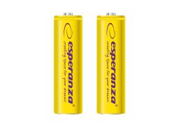 Esperanza 2000mAh AA Ni-MH akkumulátor 2db/csomag Yellow