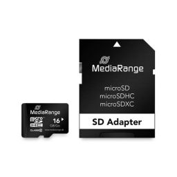 MediaRange 16GB microSDHC MR958 Class10 + adapterrel