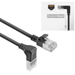 ACT CAT6A U-FTP Patch Cable 5m Black