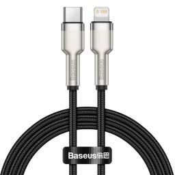Baseus Cafule USB-C - Lightning Cable 20W 1m Black