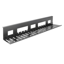 ACT Under desk cable management tray 80cm Black