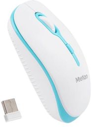 Meetion MT-R547 fehér-kék wireless egér