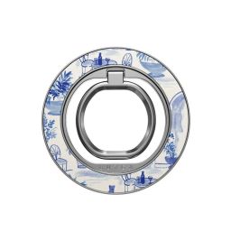 Burga Magnetic Ring Holder Silver Sobremesa