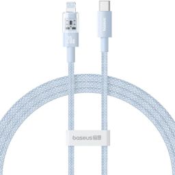 Baseus Gem USB-C to iP lightning fast charging cable 20W 2m Blue